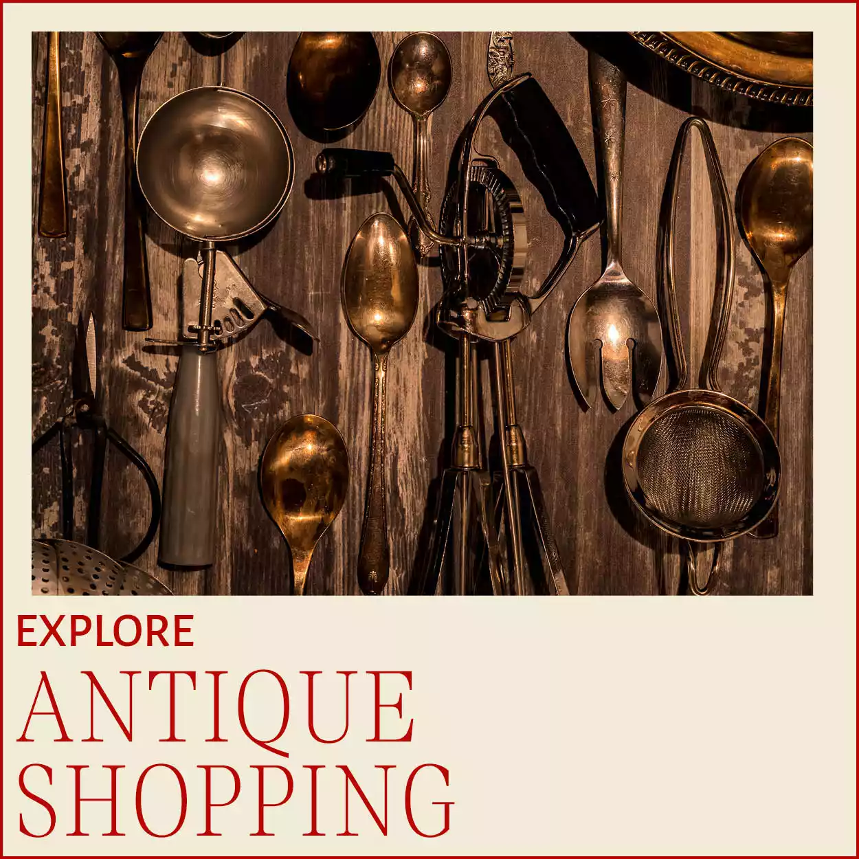 ANTIQUE SHOPPING category image